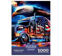 Big Truck, Puzzle Da 1000 Pezzi, Immagini Splendide E Raffinate, Perfetto Per Incorniciare, Adatto Dai 12 Anni, 70x50cm/1000pcs