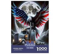 Big Truck Puzzle Impossibili 1000 Pezzi Decorazione Per La Casa. Rilassamento E Intelligence Per Adulti E Ragazzi Da 14 Anni 38x26cm/1000pcs