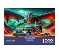 Big Truck1000 Pezzi Puzzle Collectioncar Divertimento Per Adulti Puzzle Animali Divertenti Per Uomo E Donna Regalo Giocattolo Colorato Per La Famiglia70x50cm/1000pcs