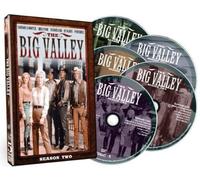 Big Valley: Season Two (DVD) Barbara Stanwyck Lee Majors Linda Evans Peter Breck