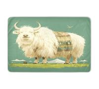 Big White Yak Extra Large Resuable Fasciatoio Coperture Impermeabile Lavabile Pannolino Fasciatoio Pad Pad Portatile per Neonati Ragazzi Ragazze 132,1 cm L x 86,4 cm W