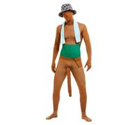 Big Willy Costume Uomo Adulti Uomo Cervo Notte Novità Costume Divertente S