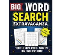 Big Word Search Extravaganza: 100 Themes, 2000+ Words for Endless Fun!