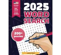 Big Word Search Large Print for Adults: 200+ US themed Puzzles for 2025