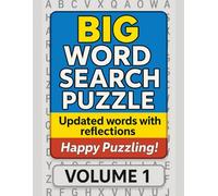 BIG WORD SEARCH PUZZLE: Happy Puzzling!