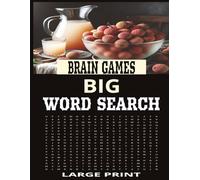 Big Words Themed Word Search Puzzle Book: Large Print, Brain Games For Adults |110 Pages | 50+ Puzzles... Ideal For Vacations, Holidays, And Relaxation Time.