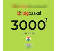 Bigbasket Gift Card 3000 INR Key - INDIA