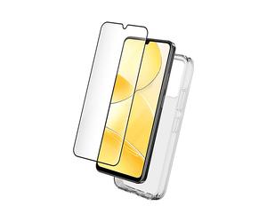 BIGBEN Accessories 2 in 1 Cover per Realme C51/53, Trasparente