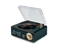 Bigben - Altoparlante Bluetooth a forma di disco, colore: Verde scuro