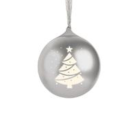 Bigben Altoparlante Bluetooth formato palla di Natale (argento)