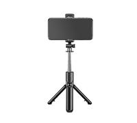BigBen, Asta Selfie Bluetooth per Smartphone con Mini Treppiede, Nero