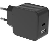 Bigben - Caricatore USB A + USB C 45 W (30+12 W) PD GaN Nero