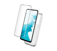 BIGBEN CONNECTED Accessories 2 in 1 Cover per Samsung Galaxy S23 5G, Trasparente