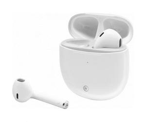 BigBen Connected, Auricolari wireless con microfono, Bianco