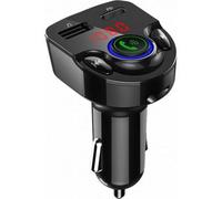 BigBen Connected, Caricatore da auto doppio USB AC 25W con trasmettitore FM