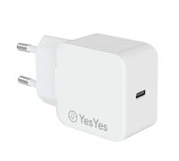 BigBen Connected, Caricatore USB-C 45W Power Delivery GaN Ultra Rapido, Bianco