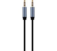 BigBen Connected, Cavo audio jack da 3,5 mm a jack da 3,5 mm da 1,5 m, Nero