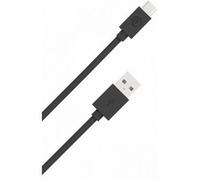 BigBen Connected, Cavo USB A/USB C 50 cm - 3 A, Nero
