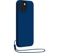 BIGBEN CONNECTED COVDRAGIP14BL - Custodia in silicone + Dragonne IP14 blu navy