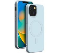 BigBen Connected, Cover morbida compatibile con per iPhone 15, Blu