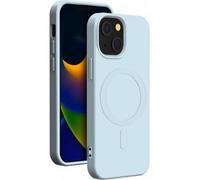 BigBen Connected, Cover morbida compatibile con per iPhone 15 Plus, Blu