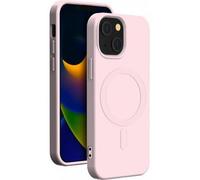 BigBen Connected, Cover morbida compatibile con per iPhone 15 Plus, Rosa