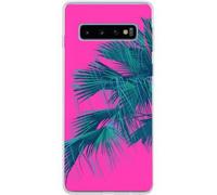 BigBen Connected, Cover per Galaxy S10 Giungla Rigida, Fucsia