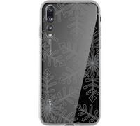 BigBen Connected, Cover per Huawei P20 Pro Fiocchi di neve rigida, Trasparente