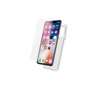 BigBen Connected, Cover per iPhone 11 in TPU e vetro temperato salvadisplay