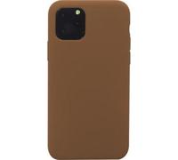 BigBen Connected, Cover per iPhone 11 Pro Rigida in Silicone Soft touch, Marrone