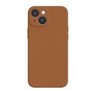 BigBen Connected, Cover per iPhone 14 in silicone a protezione totale, Taupe
