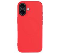 Cover BigBen Connected Silicone MagSafe Rosso Soft-touch Antishock per iPhone 17