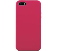 BigBen Connected, Cover per iPhone 5/5S/SE Rigida in Silicone Soft touch, Rosso