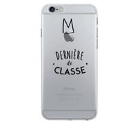 BigBen Connected, Cover per iPhone SE (2020)/8/7/6 Semirigida, Nero transparente