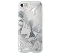 BigBen Connected, Cover per iPhone SE 2020/8/7 Grafica Triangolare Semirigida