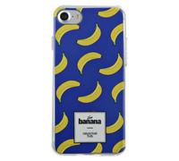 BigBen Connected, Cover per iPhone SE 2020/8/7 Semirigida con fantasia banane