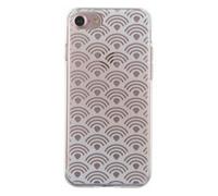 BigBen Connected, Cover per iPhone SE 2020/8/7 Semirigida con motivi arabeschi