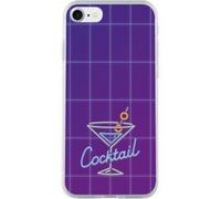 BigBen Connected, Cover rigida per iPhone SE 2020/8/7/6S/6 Cocktail olografico