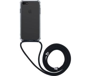 BIGBEN CONNECTED COVERBANDIP8 - Custodia trasparente + tracolla nera IP6/6S/7/