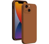 BIGBEN CONNECTED Protettiva COVFULLIP14T Cover per Apple iPhone 14, Taupe