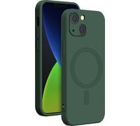 BIGBEN CONNECTED COVMAGIP14MGR - Custodia in silicone MagSafe IP14 Plus verde