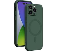 BIGBEN CONNECTED COVMAGIP14PGR - Custodia in silicone MagSafe IP14 Pro verde