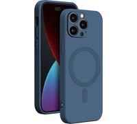 BIGBEN CONNECTED COVMAGIP14PMB - Custodia in silicone MagSafe IP14 Pro Max blu