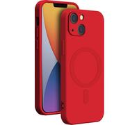 BIGBEN CONNECTED Protettiva COVMAGIP14R Cover per Apple iPhone 14, Rosso
