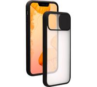 BIGBEN CONNECTED Protettiva COVSLIDEIP1267B Custodia per Apple iPhone 12 Pro Max, Nero, Trasparente