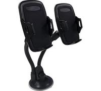 BigBen Connected, Doppio supporto auto parabrezza per smartphone rotazione 360°