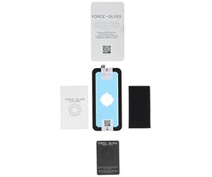 Bigben Connected Force Glass Pellicola Proteggi Schermo in Vetro temperato per Samsung Galaxy S8 Plus (con Kit di Installazione Contour Nero