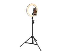 BigBen Connected, Kit Influence XL Light Ring bianco 26cm con treppiede 1,6m