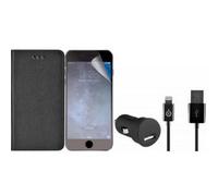 BigBen Connected, Pack di protezione e ricarica per iPhone 6 Plus, Nero