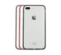 BIGBEN CONNECTED Protettiva CBPCOV3IN1IP7PSLV Cover per Apple iPhone 6/6S Plus/iPhone 7 Plus/iPhone 8 Plus, Argento
